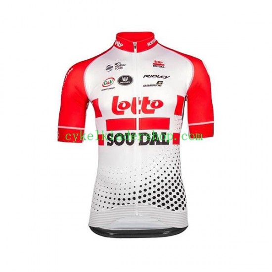 2019 Lotto Soudal Män Cykeltröja Kortärmad N001