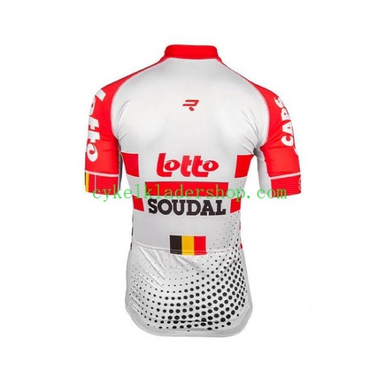 2019 Lotto Soudal Män Cykeltröja Kortärmad N001