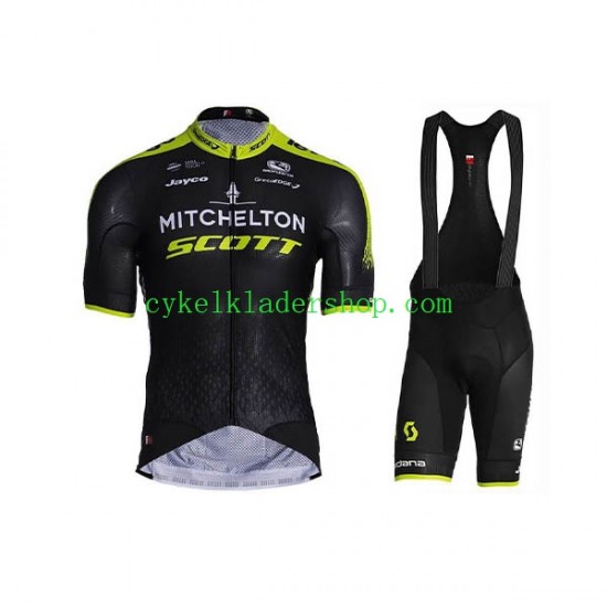 2019 Mitchelton-Scott Män Cykeltröja och Cykelshorts N001