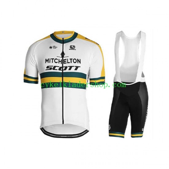 2019 Mitchelton-Scott Män Cykeltröja och Cykelshorts N002