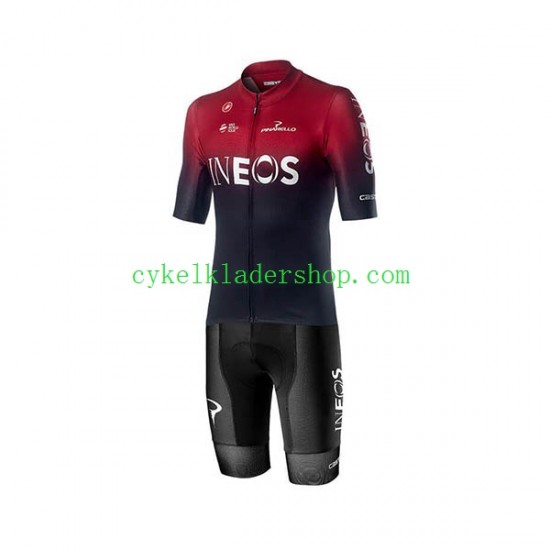 2019 TEAM INEOS Män Cykeltröja och Cykelshorts N001