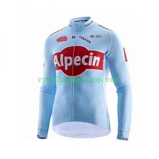 2019 Team Katusha Alpecin Män Cykeltröja Långärmad N001