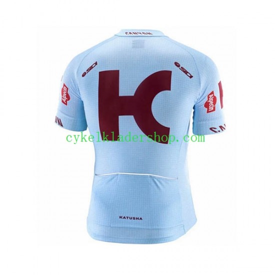 2019 Team Katusha Alpecin Män Cykeltröja Kortärmad N001