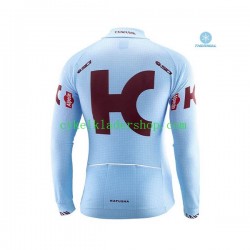 2019 Team Katusha Alpecin Män Cykeltröja Vinter Thermal Fleece N001