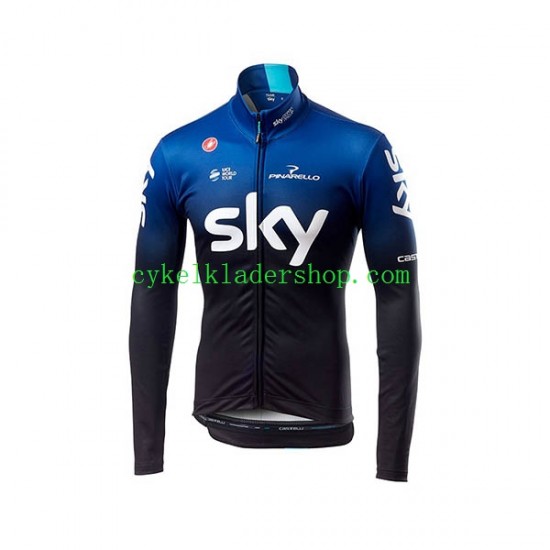 2019 Team Sky Män Cykeltröja Långärmad N001