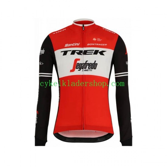 2019 Trek-Segafredo Män Cykeltröja Långärmad N001