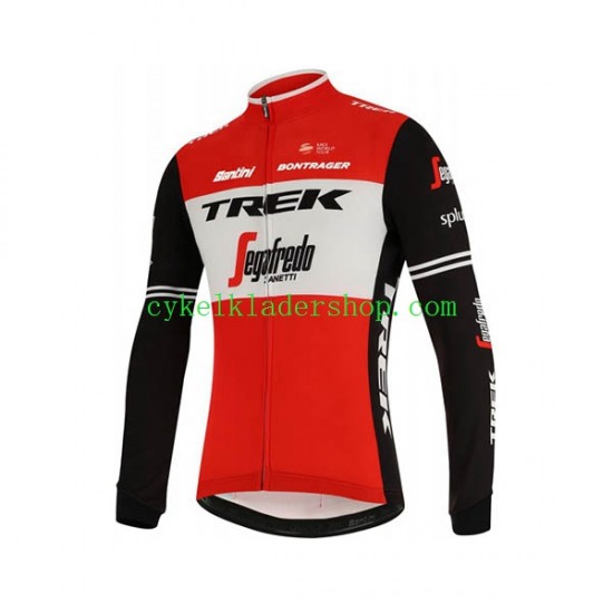 2019 Trek-Segafredo Män Cykeltröja Långärmad N001