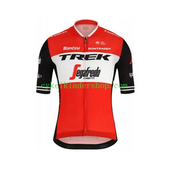 2019 Trek-Segafredo Män Cykeltröja Kortärmad N001