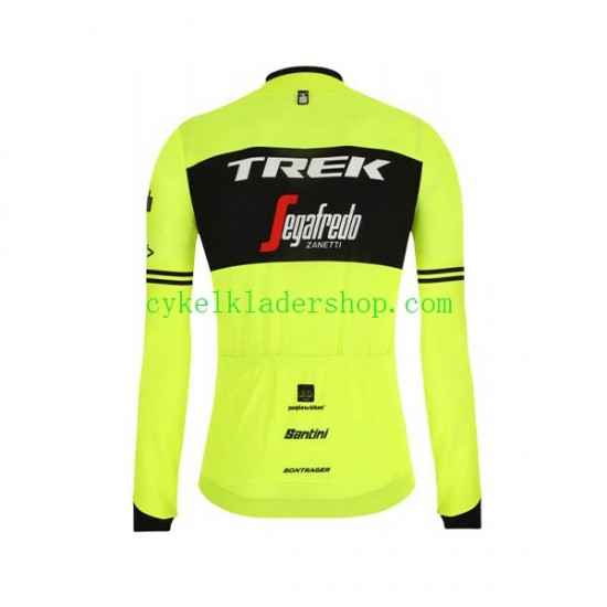 2019 Trek-Segafredo Män Cykeltröja Långärmad N002