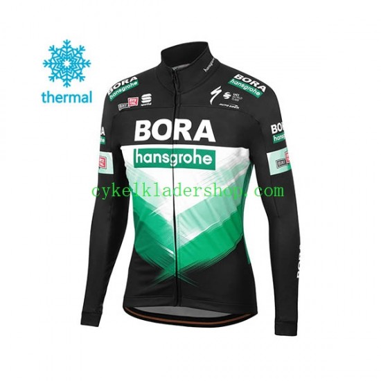 2020 Bora-Hansgrohe Män Cykeltröja Vinter Thermal Fleece N001