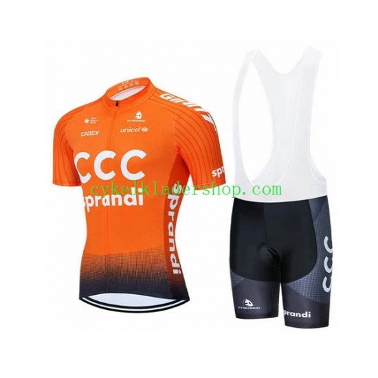 2020 CCC Pro Team Män Cykeltröja Kortärmad N001