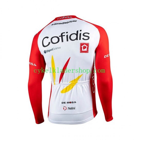 2020 Cofidis Pro Team Män Cykeltröja Långärmad och Bib Cykeltights N001