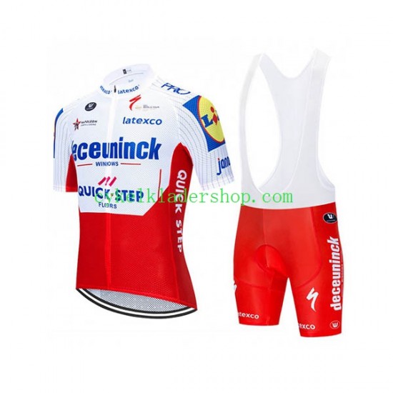 2020 Deceuninck–Quick-Step Män Cykeltröja och Cykelshorts N003