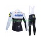 2020 Deceuninck–Quick-Step Män Cykeltröja Långärmad och Bib Cykeltights N004