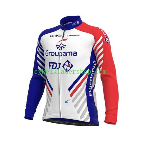 2020 Groupama–FDJ Män Cykeltröja Långärmad N001