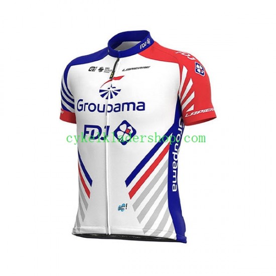 2020 Groupama–FDJ Män Cykeltröja Kortärmad N001