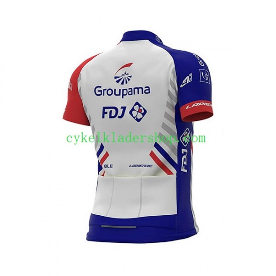 2020 Groupama–FDJ Män Cykeltröja Kortärmad N001