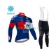 2020 IAM Cycling Män Cykeltröja Långärmad och Bib Cykeltights Vinter Thermal Fleece N002