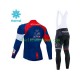 2020 IAM Cycling Män Cykeltröja Långärmad och Bib Cykeltights Vinter Thermal Fleece N002