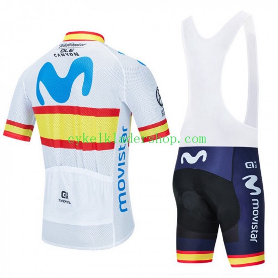 2020 Movistar Team Män Cykeltröja och Cykelshorts N002