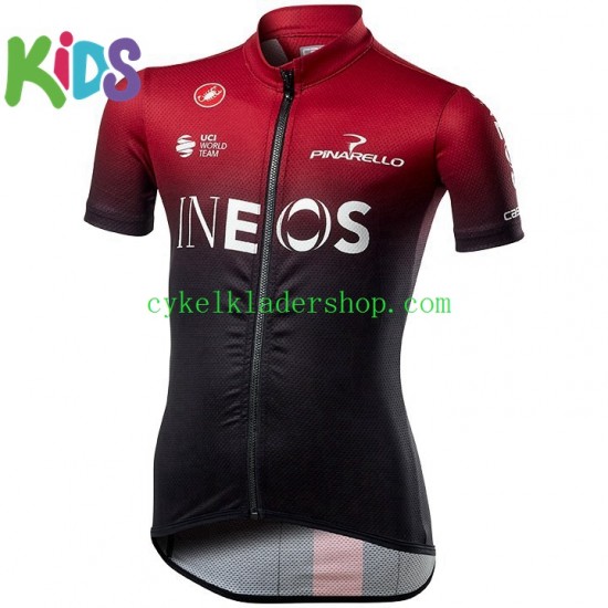 2020 TEAM INEOS Barn Cykeltröja och Cykelshorts N001