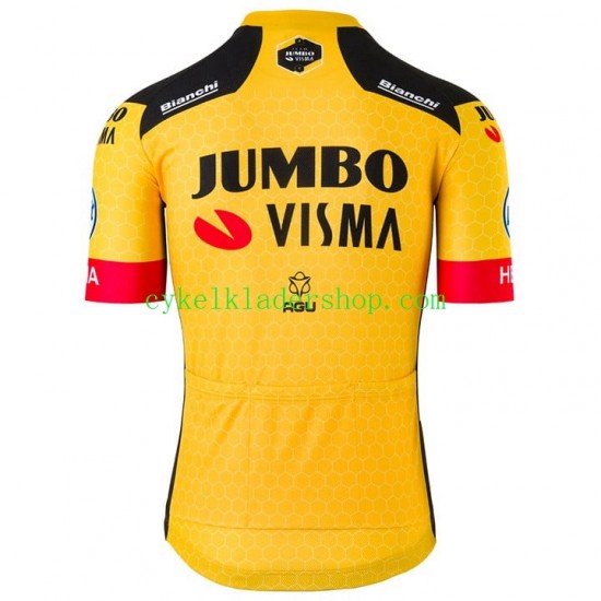 2020 Team Jumbo–Visma Män Cykeltröja Kortärmad N001