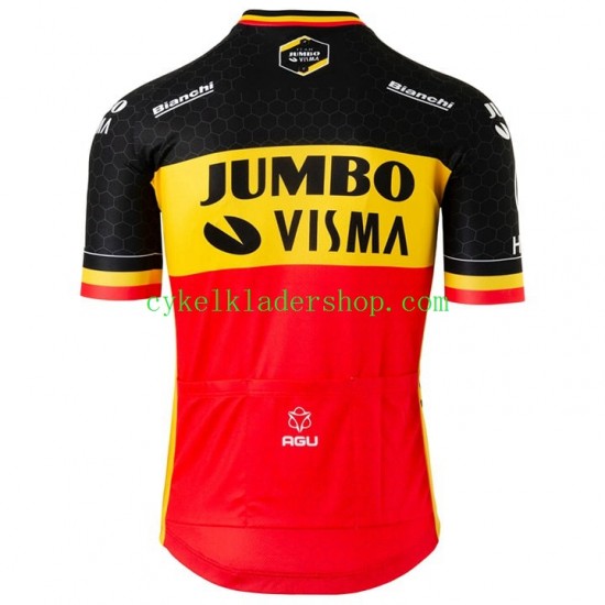 2020 Team Jumbo–Visma Män Cykeltröja Kortärmad N002