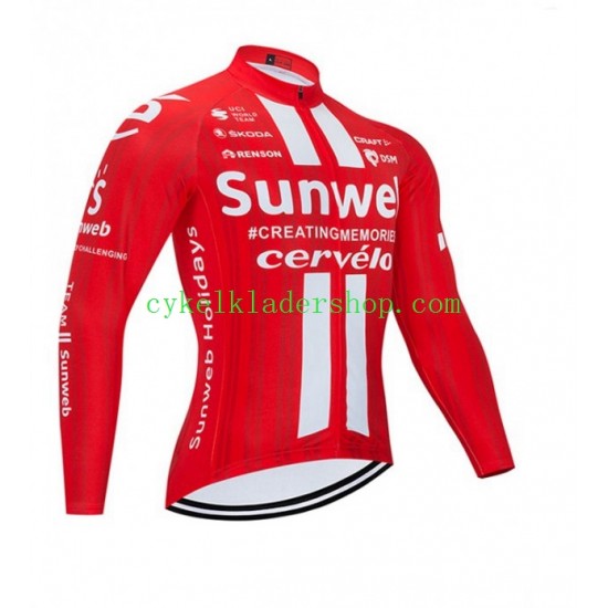 2020 Team Sunweb Män Cykeltröja Långärmad N001