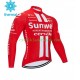 2020 Team Sunweb Män Cykeltröja Vinter Thermal Fleece N001