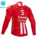 2020 Team Sunweb Män Cykeltröja Vinter Thermal Fleece N001