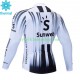 2020 Team Sunweb Män Cykeltröja Vinter Thermal Fleece N002