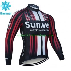 2020 Team Sunweb Män Cykeltröja Vinter Thermal Fleece N003