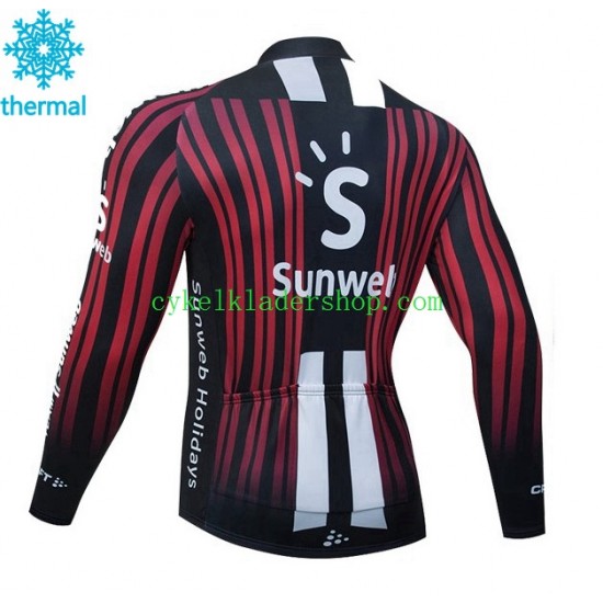 2020 Team Sunweb Män Cykeltröja Vinter Thermal Fleece N003