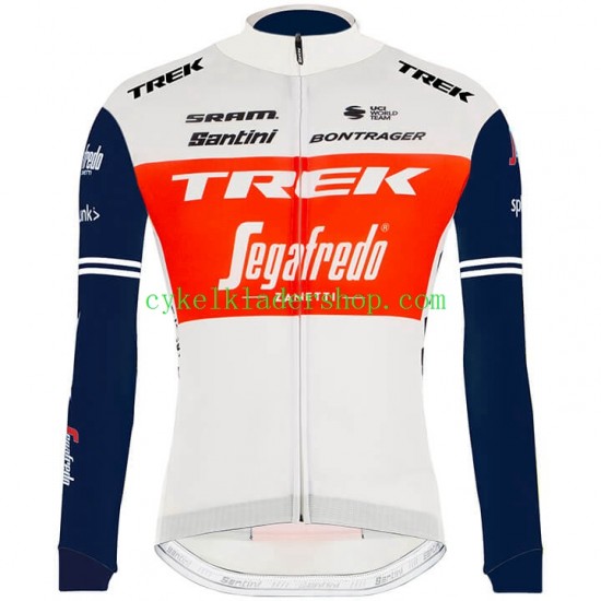 2020 Trek-Segafredo Män Cykeltröja Långärmad N001