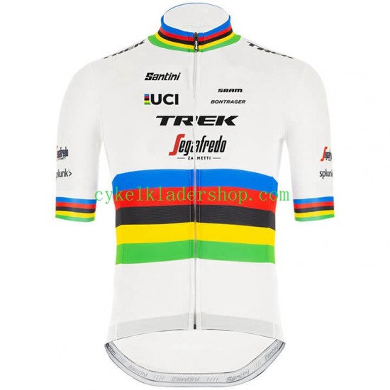 2020 Trek-Segafredo UCI World Champion Män Cykeltröja och Cykelshorts N001