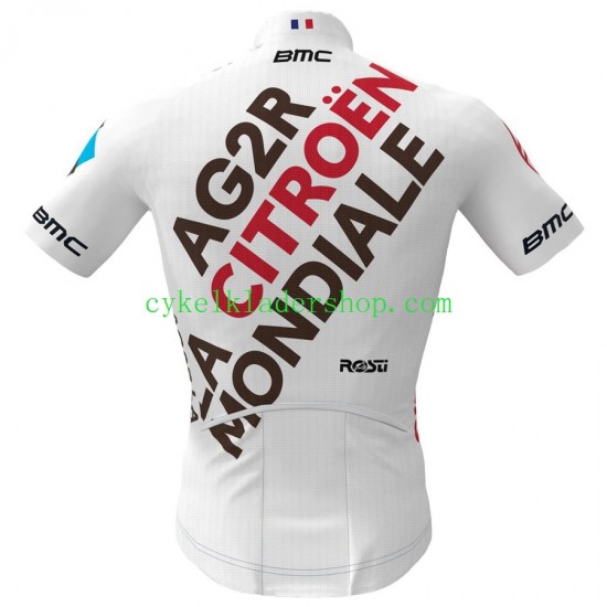 2021 AG2R Citroen Team Män Cykeltröja Kortärmad N001