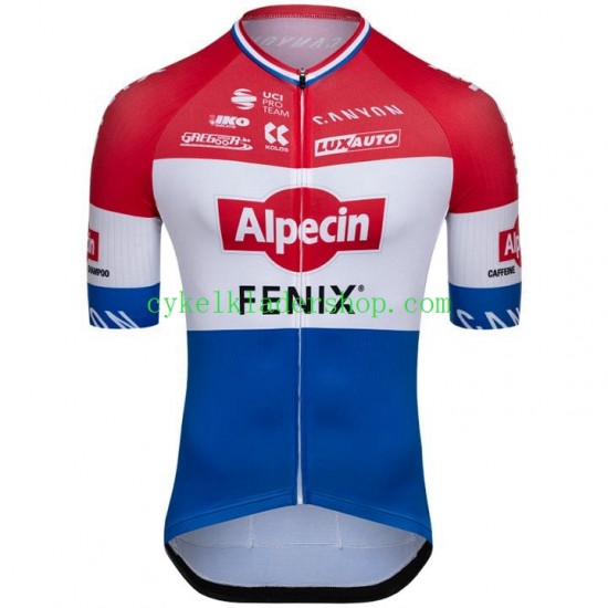 2021 Alpecin–Fenix Män Cykeltröja Kortärmad N002