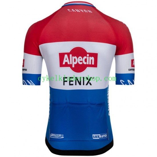 2021 Alpecin–Fenix Män Cykeltröja Kortärmad N002