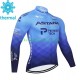 2021 Astana–Premier Tech Män Cykeltröja Vinter Thermal Fleece N001