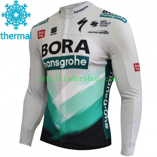 2021 BORA-hansgrohe Män Cykeltröja Vinter Thermal Fleece N001