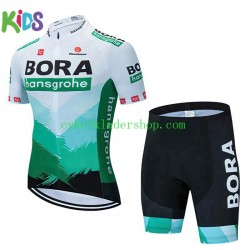 2021 BORA-hansgrohe Barn Cykeltröja och Cykelshorts N003