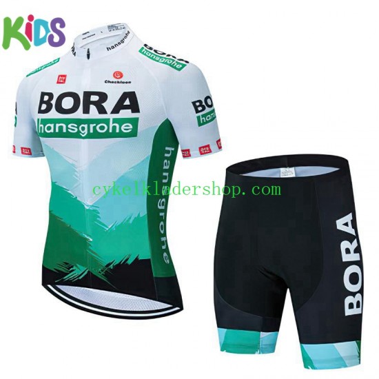 2021 BORA-hansgrohe Barn Cykeltröja och Cykelshorts N003