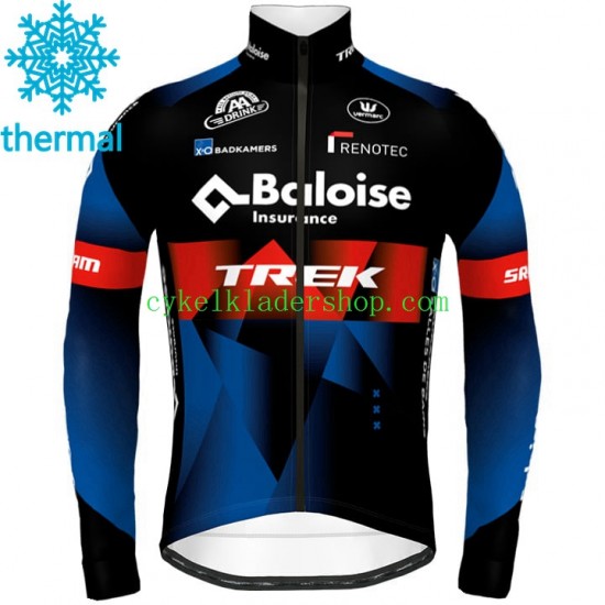 2021 Baloise-Trek Lions Män Cykeltröja Vinter Thermal Fleece N001