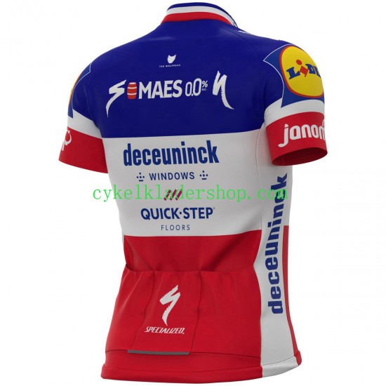 2021 Deceuninck–Quick-Step Män Cykeltröja Kortärmad N002