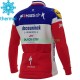 2021 Deceuninck–Quick-Step Män Cykeltröja Vinter Thermal Fleece N002