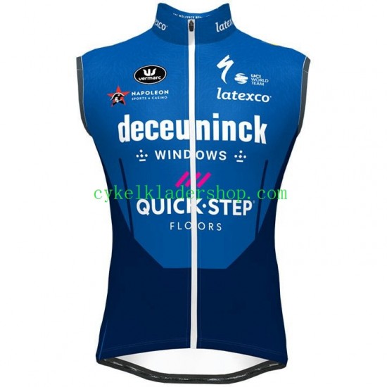 2021 Deceuninck–Quick-Step Män Cykeltröja Vinter Thermal Fleece N002