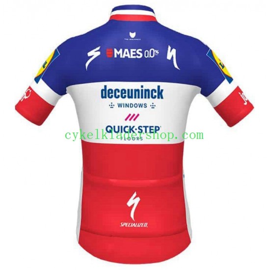 2021 Deceuninck–Quick-Step Män Cykeltröja och Cykelshorts N002