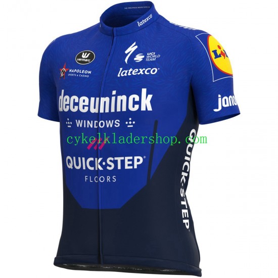 2021 Deceuninck–Quick-Step Män Cykeltröja Vinter Thermal Fleece N004
