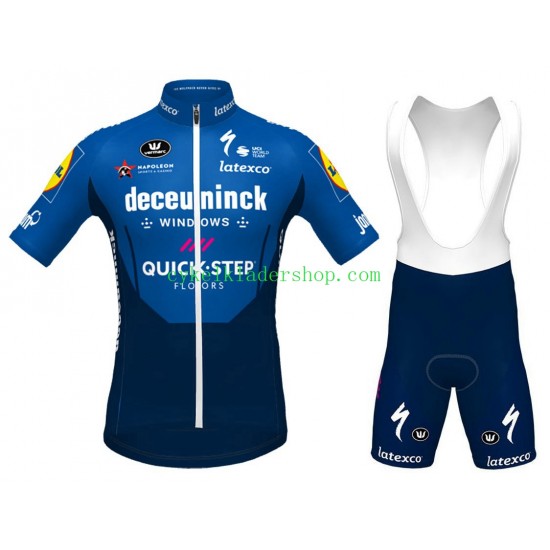 2021 Deceuninck–Quick-Step Män Cykeltröja och Cykelshorts N004