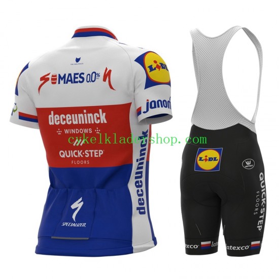 2021 Deceuninck–Quick-Step Män Cykeltröja Kortärmad N005